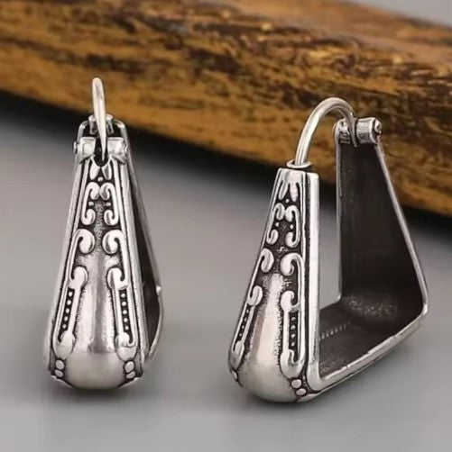 Silver Vintage Enchanted Earrings