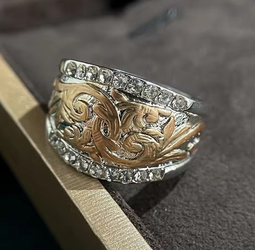 Vintage Rose Golden Ring