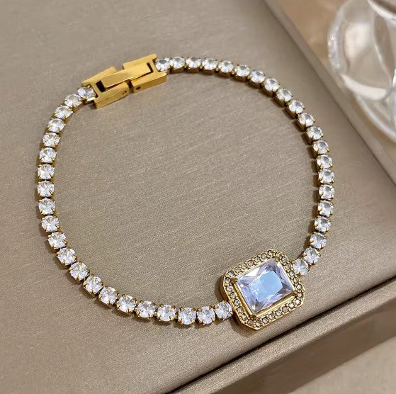 Vintage  Cubic Zirconia Bracelet