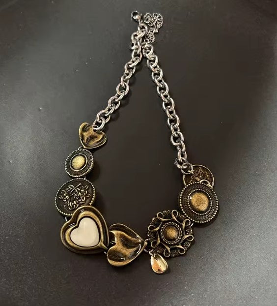 Vintage Choker Chain Necklace