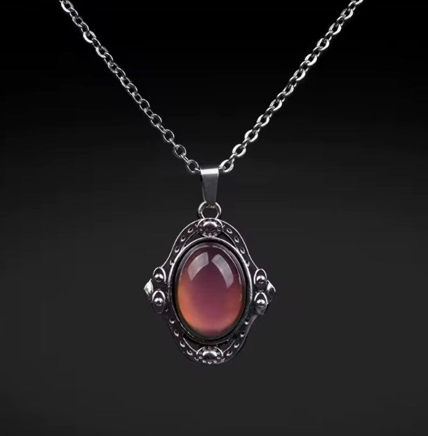 Mood Elliptic Pendant Necklace