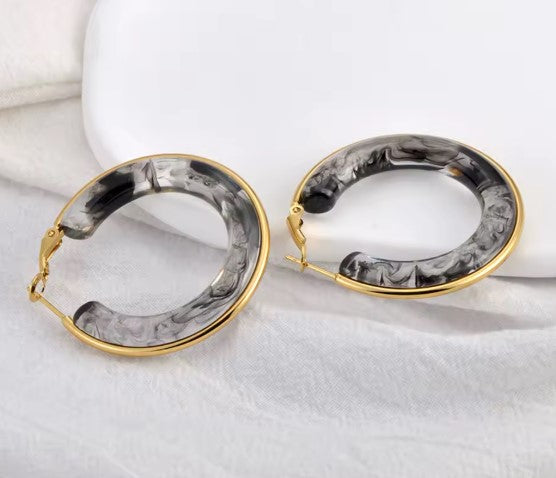 Trendy Hoop Earring