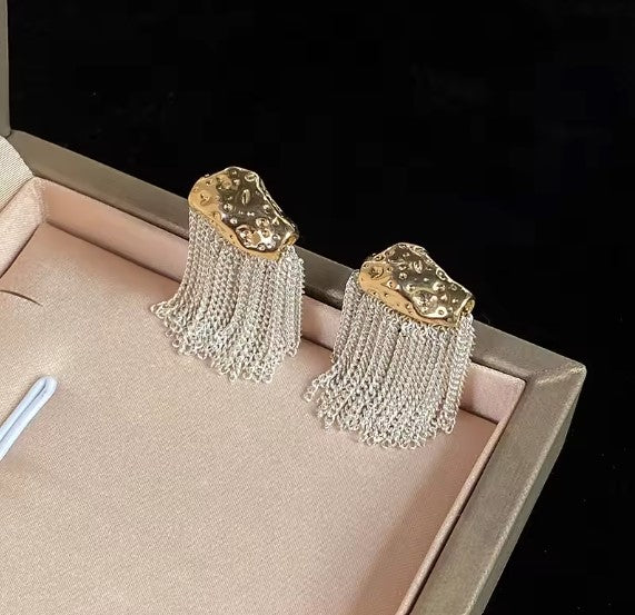 Elegant Waterfall Tassel Earrings