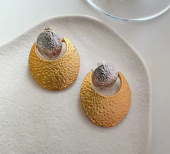 Classic Lava Stud Earrings