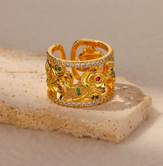 Exquisite Boho Lover Gold Ring