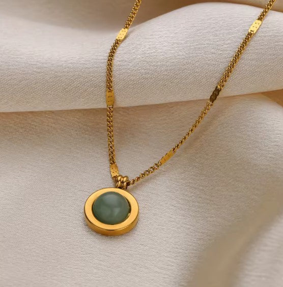 Charm Pendant Multi Chain Necklace