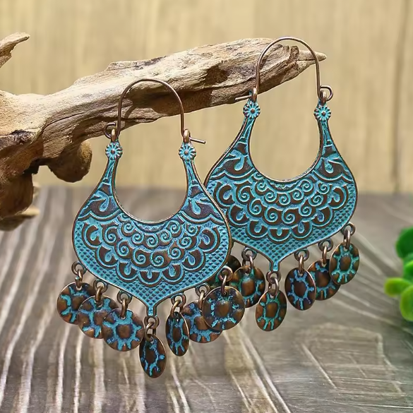 Savanna Mystic Ethnic Dangle Earrings