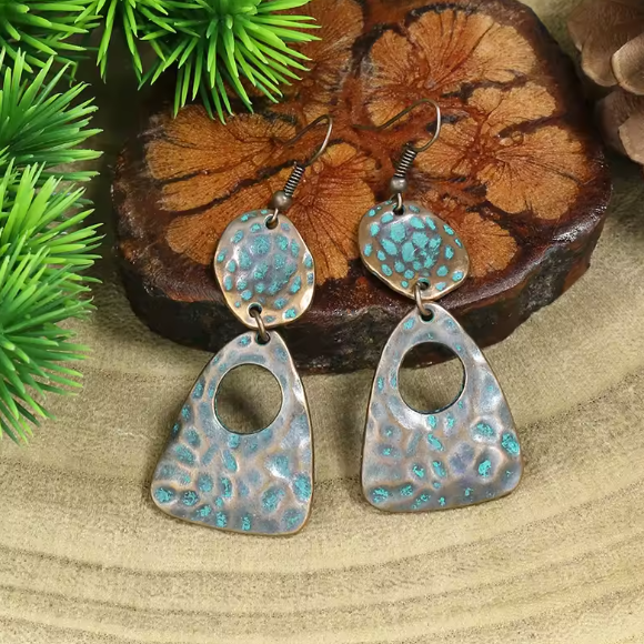 Vintage Mystic Chant Dangle Earrings