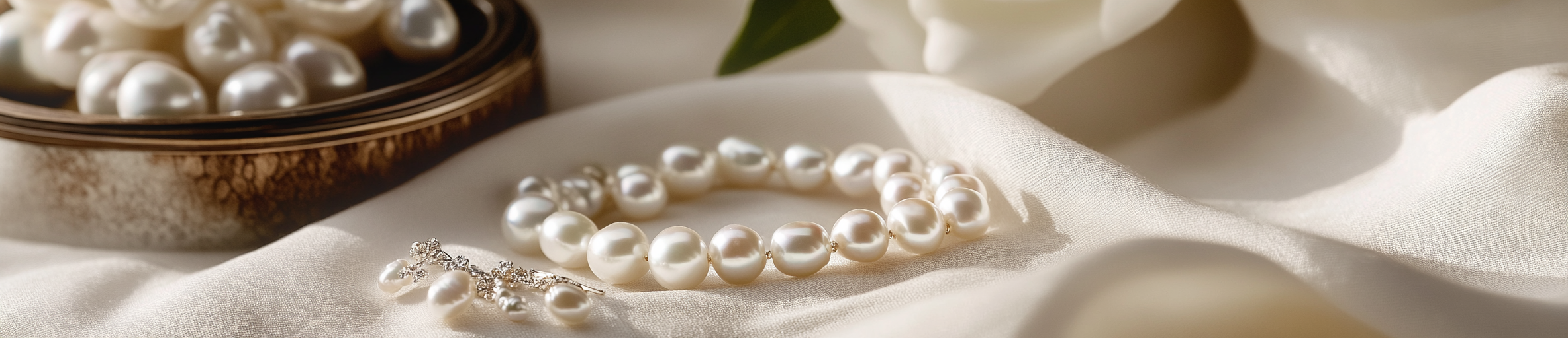 Our pearl jewelry
