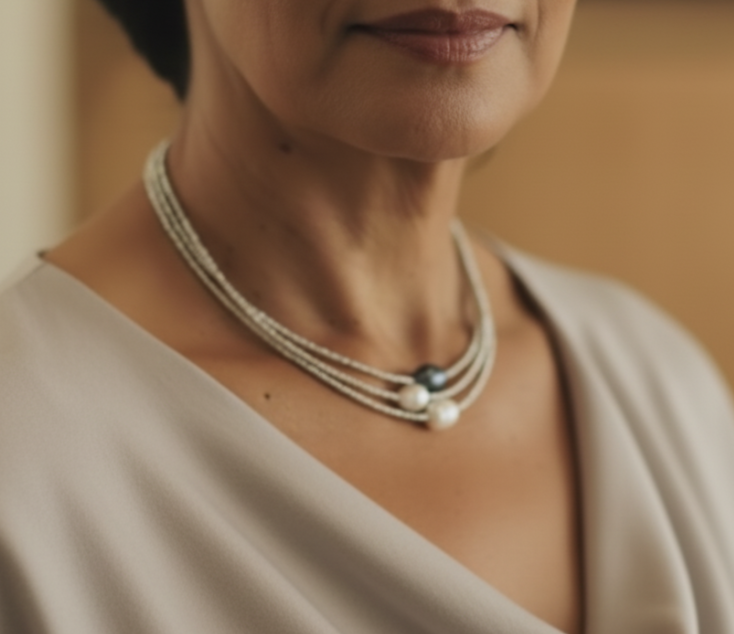 Vintage Fresh Water Pearl Necklace