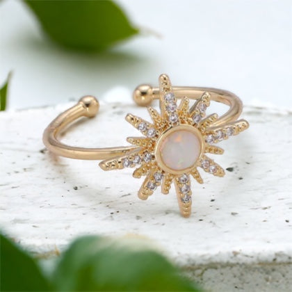 Opalina Dainty Sunshine Ring