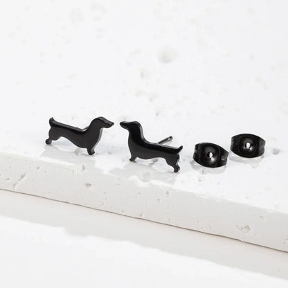 Dachshund Stud Earrings
