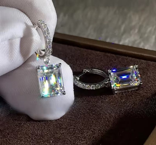 Vintage Luxury Silver Earrings