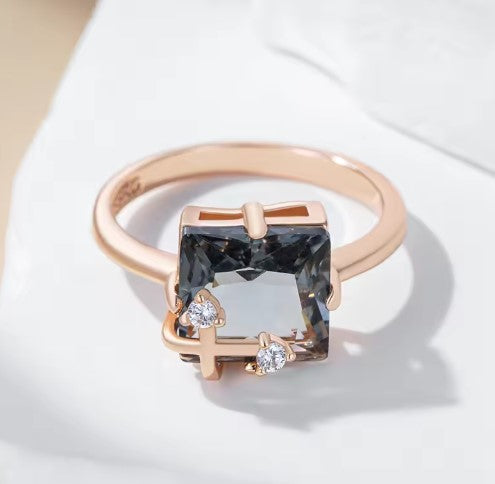 Vintage Shiny Rose Gold Ring