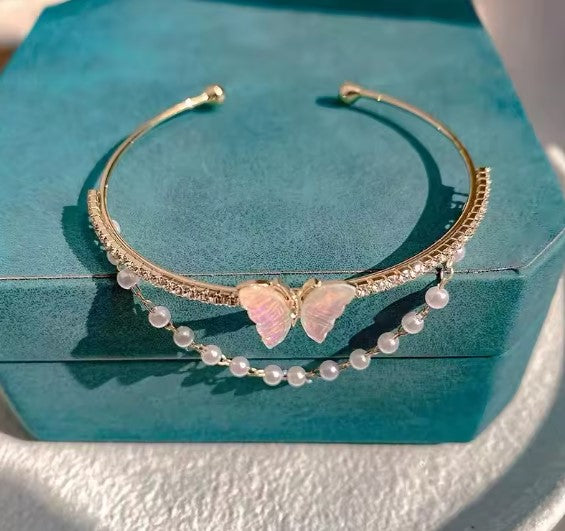 Elegant Delicate Butterfly Bracelet