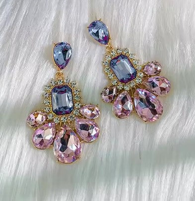 Vintage Water Drop Dangle Earrings