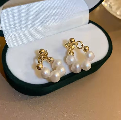 Vintage Pearl Earrings