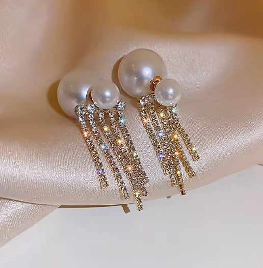 Brilliant Pearl Earrings