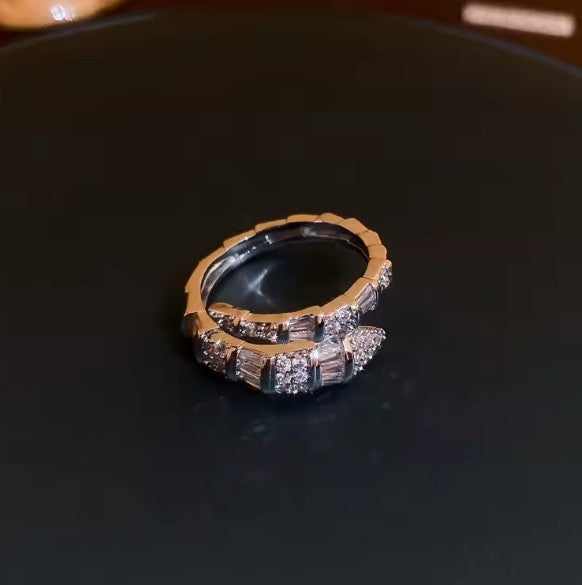 Vintage Luxury Crystal Ring
