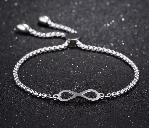 Infinite Silver Bracelet