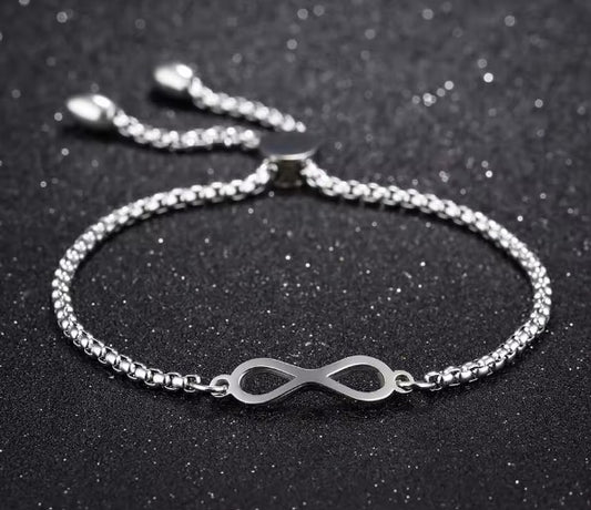 Infinite Silver Bracelet