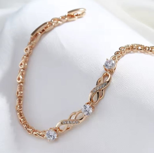 Luna Natural Zircon  Bracelet
