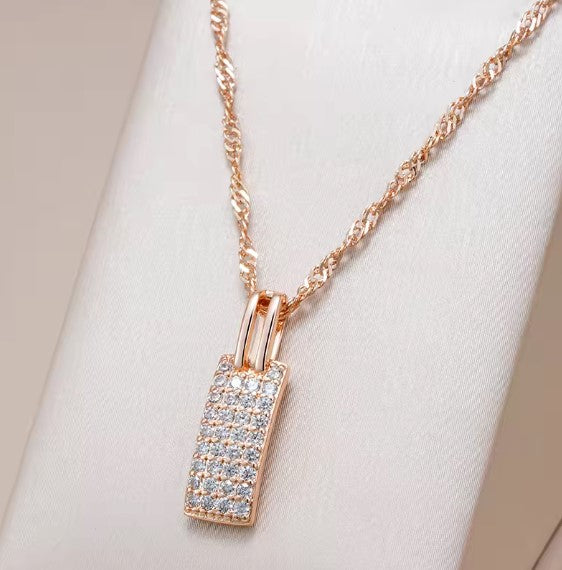 Full Natural Zircon Necklace