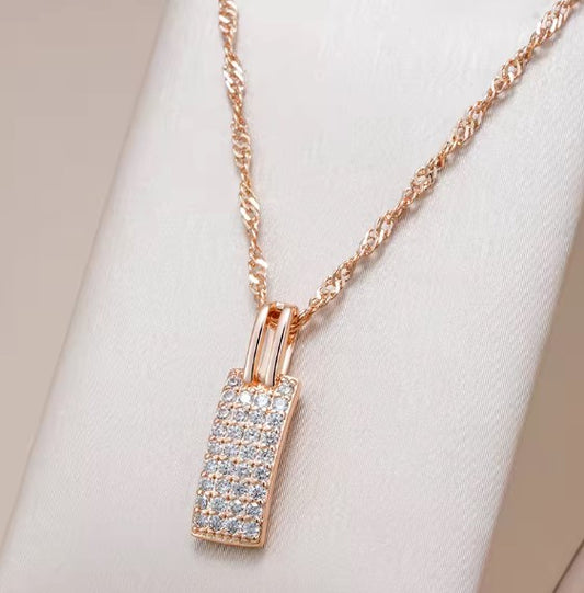 Full Natural Zircon Necklace