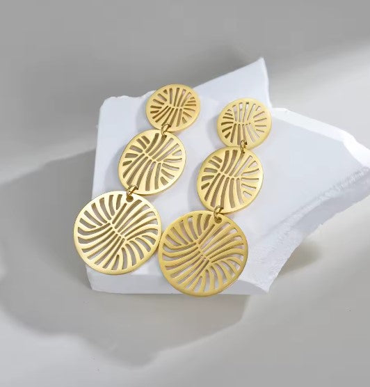 Vintage Goth Drop Earrings