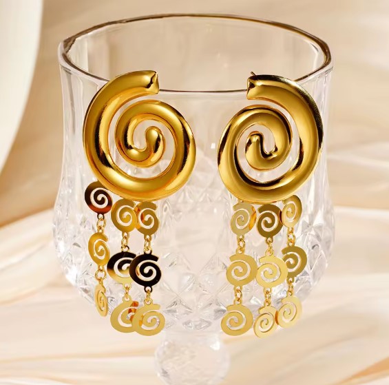 Vintage Tassel Waterproof Earrings