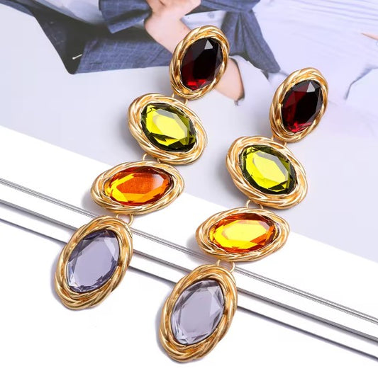 Luxury Design Charm Dangle Earrings