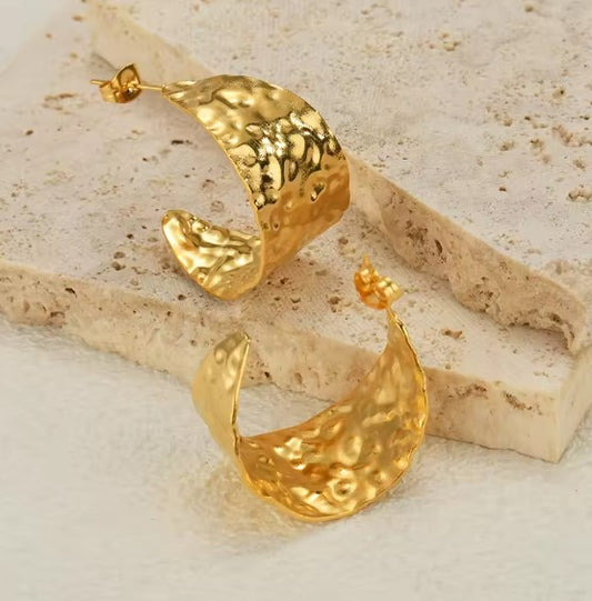 Classic Stud Gold Earrings