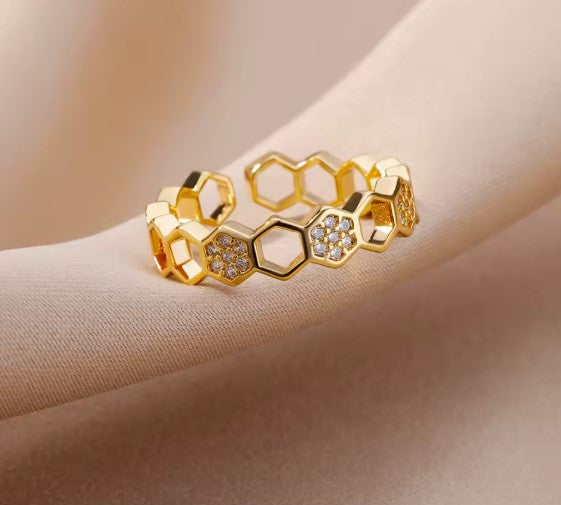 Celeste Luxury Gold Ring