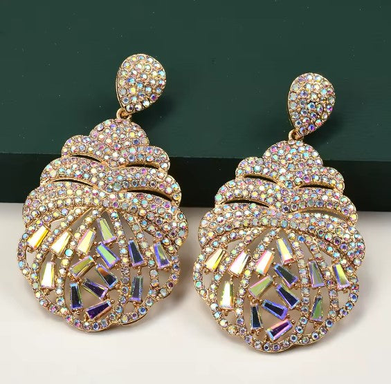 Bohemian Luxury Shiny Charm Drop Earrings