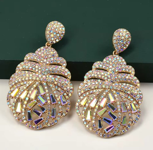 Bohemian Luxury Shiny Charm Drop Earrings