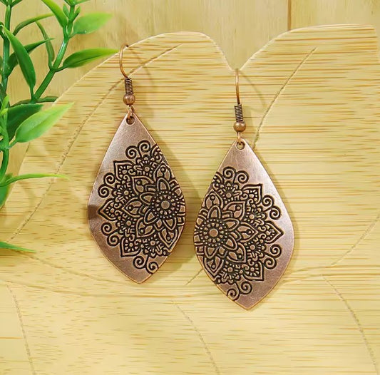 Boho Vintage Drop Dangle Earrings